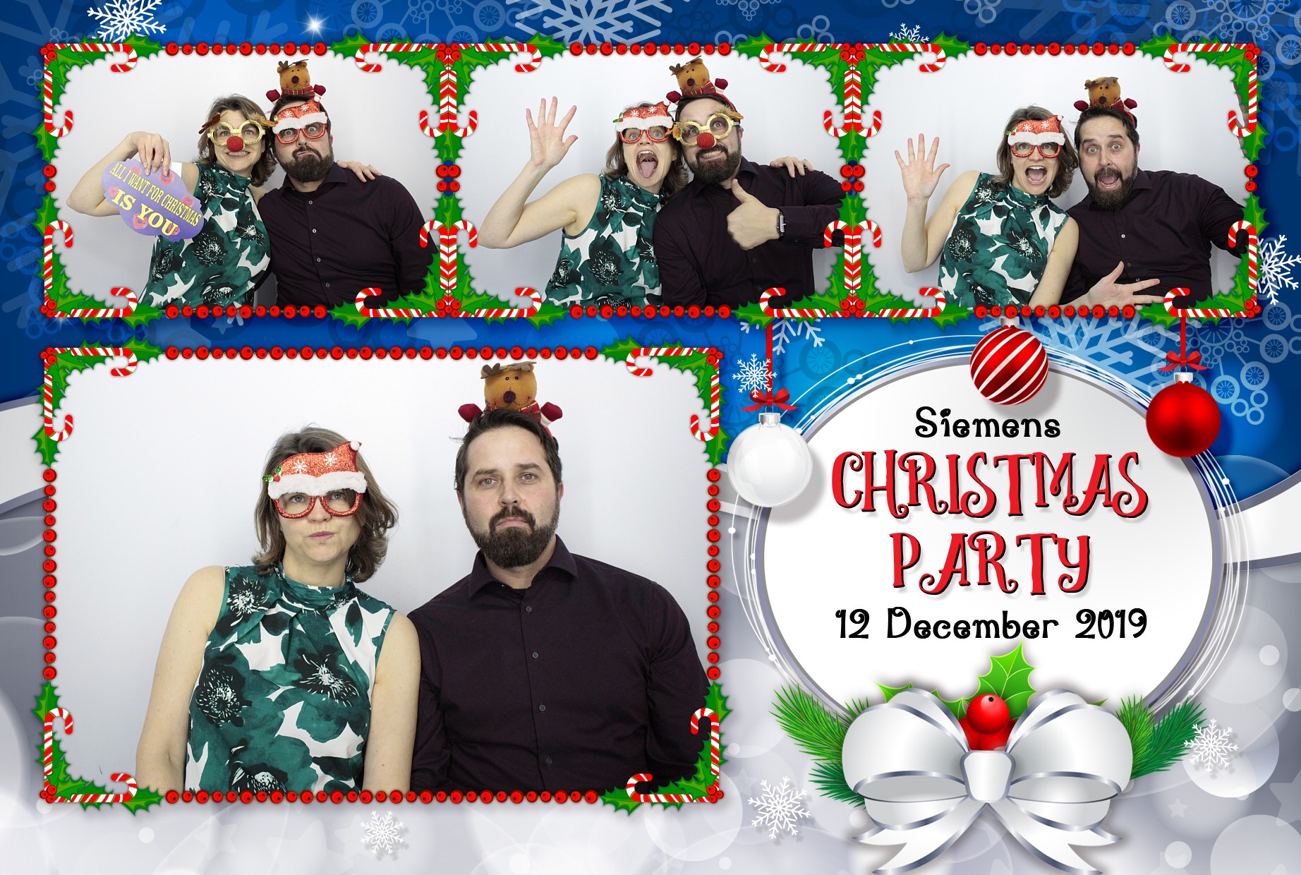Siemens Christmas Party | View more photos from the event at gallery.myphotoboothexperience.co.uk/u/MyPhotoBoothExperienceLtd/Siemens-Christmas-Party-0